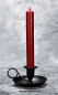 Preview: Hexenshop Dark Phönix Dunkelrot Durchgefärbte Ritualstabkerze 18cm
